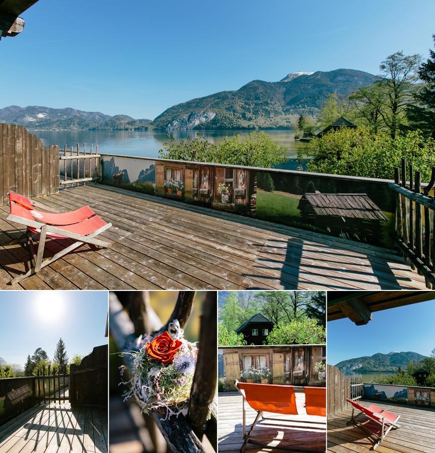 Seegasthof Gamsjaga Sankt Gilgen Exterior foto
